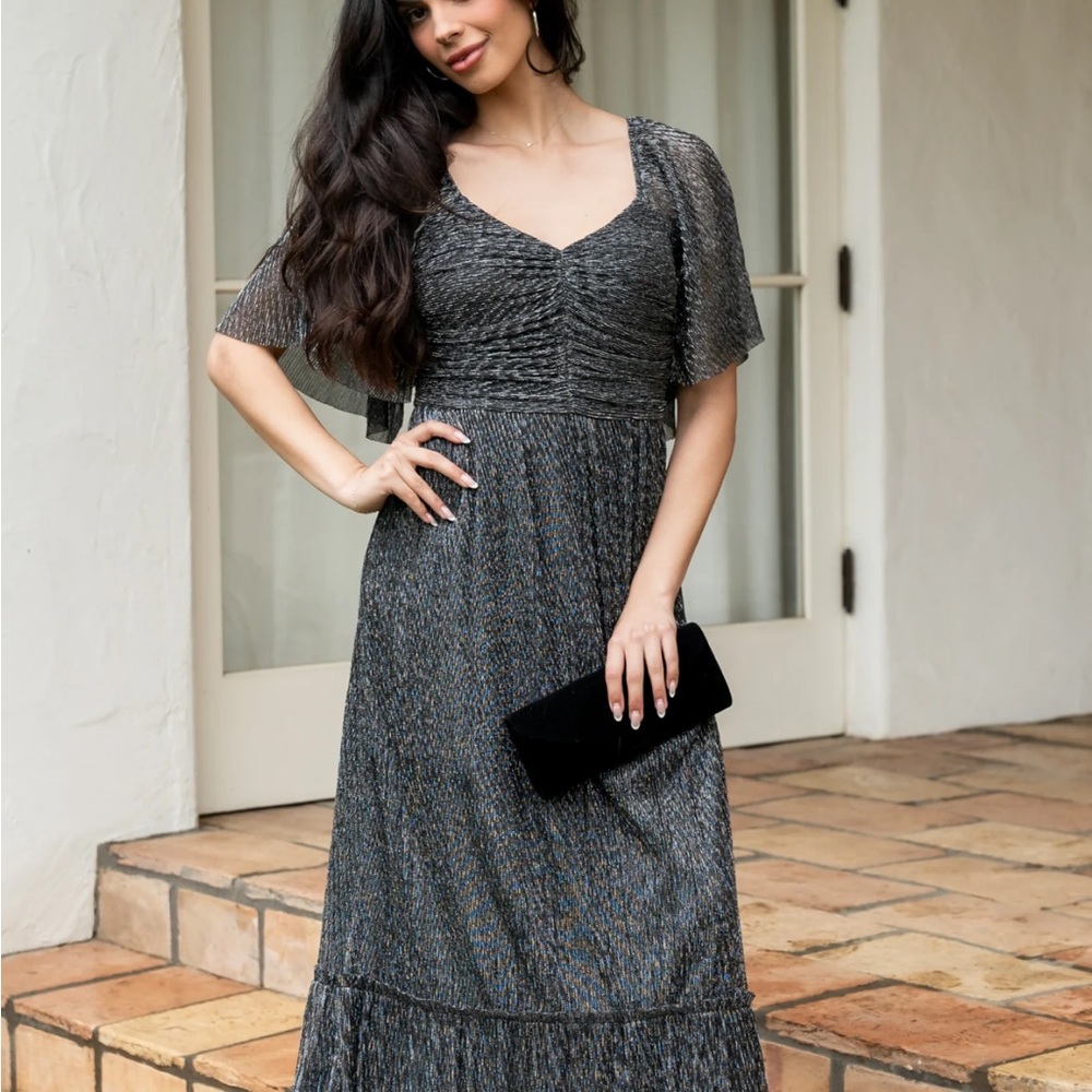 Elea Shimmer Dress - Worn once for holiday party